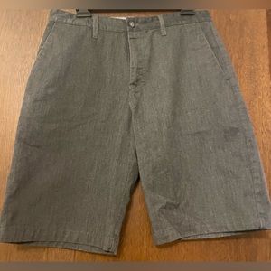 Volcom Gray Chino Shorts Men Size 31